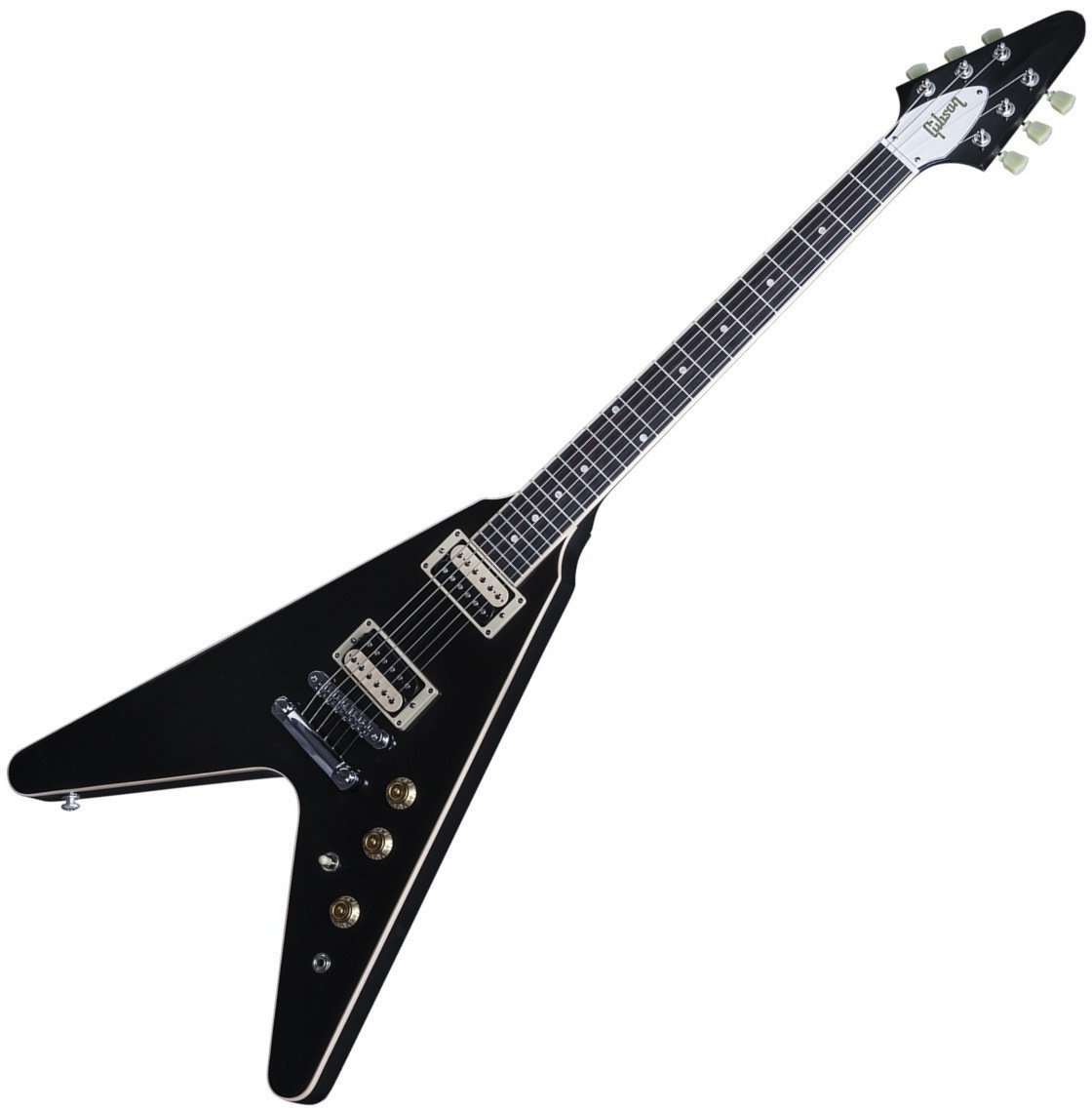 Guitare électrique Gibson Flying V Pro 2016 T Ebony