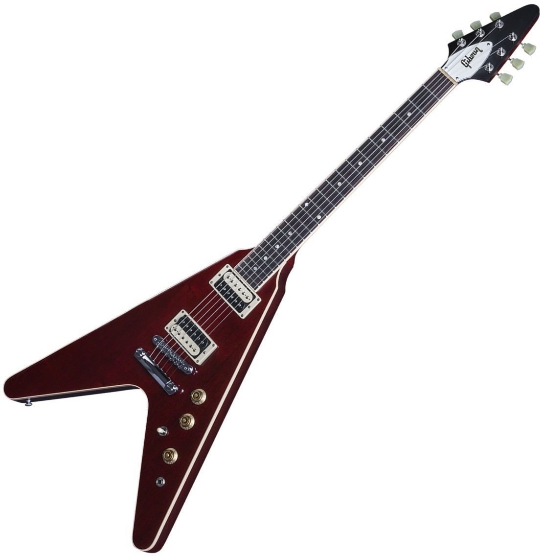 Electric guitar Gibson Flying V Pro 2016 T Wine Red