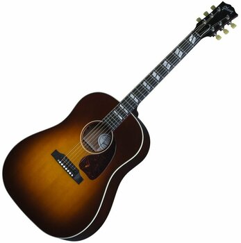 Elektroakustická gitara Dreadnought Gibson J-45 Progressive Autumn Burst - 1
