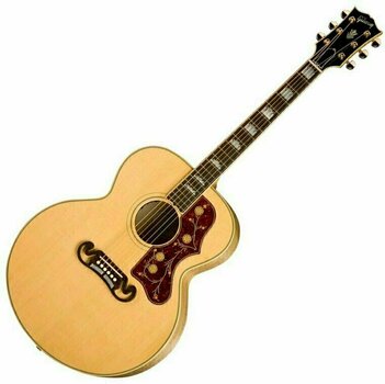 Guitare Jumbo acoustique-électrique Gibson SJ-200 Standard Antique Natural - 1