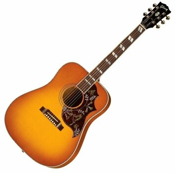 Dreadnought-gitarr Gibson Hummingbird Heritage Sunburst - 1