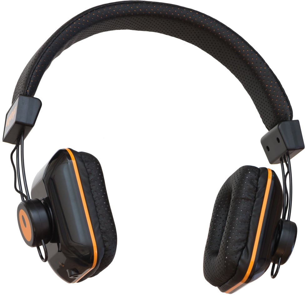 Orange best sale colour headphones