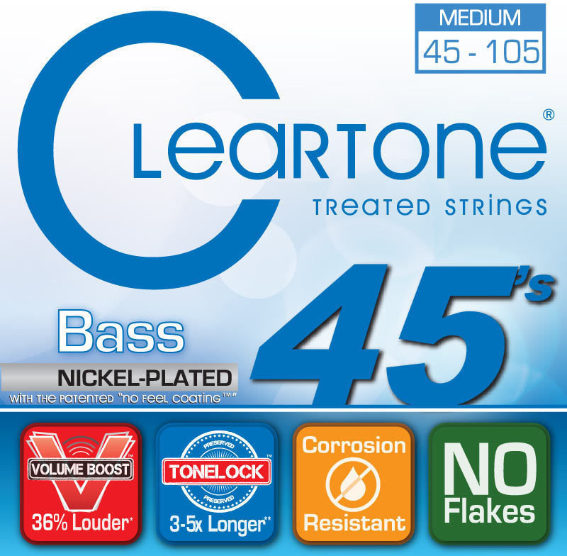 Saiten für E-Bass Cleartone CT6445