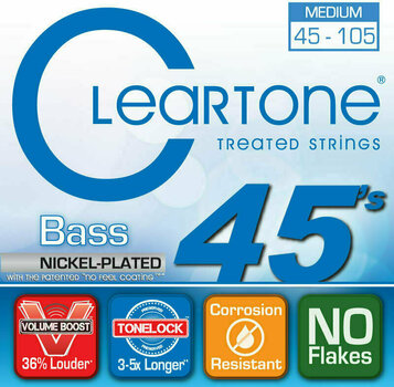 Saiten für E-Bass Cleartone CT6445 - 1