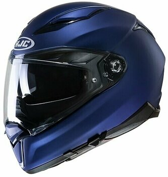 Helm HJC F70 Semi Flat Metallic Blue S Helm - 1