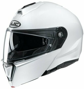 Helm HJC i90 Solid Pearl White M Helm - 1