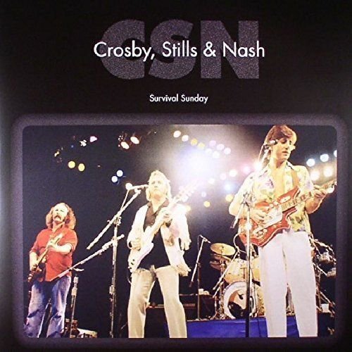 Vinylskiva Crosby, Stills & Nash - Survival Sunday 1980 Live Benefit Bc (2 LP)