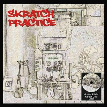 Schallplatte Dj T-Kut - Scratch Practice (Orange Coloured) (12" Vinyl) - 1