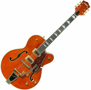 Guitarra Semi-Acústica Gretsch G5420TG Electromatic Hollow Body 50s RW Orange - 1