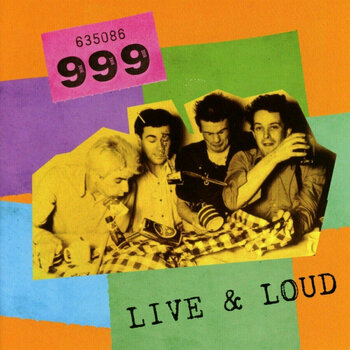 Vinyl Record 999 - Live And Loud (LP) - 1