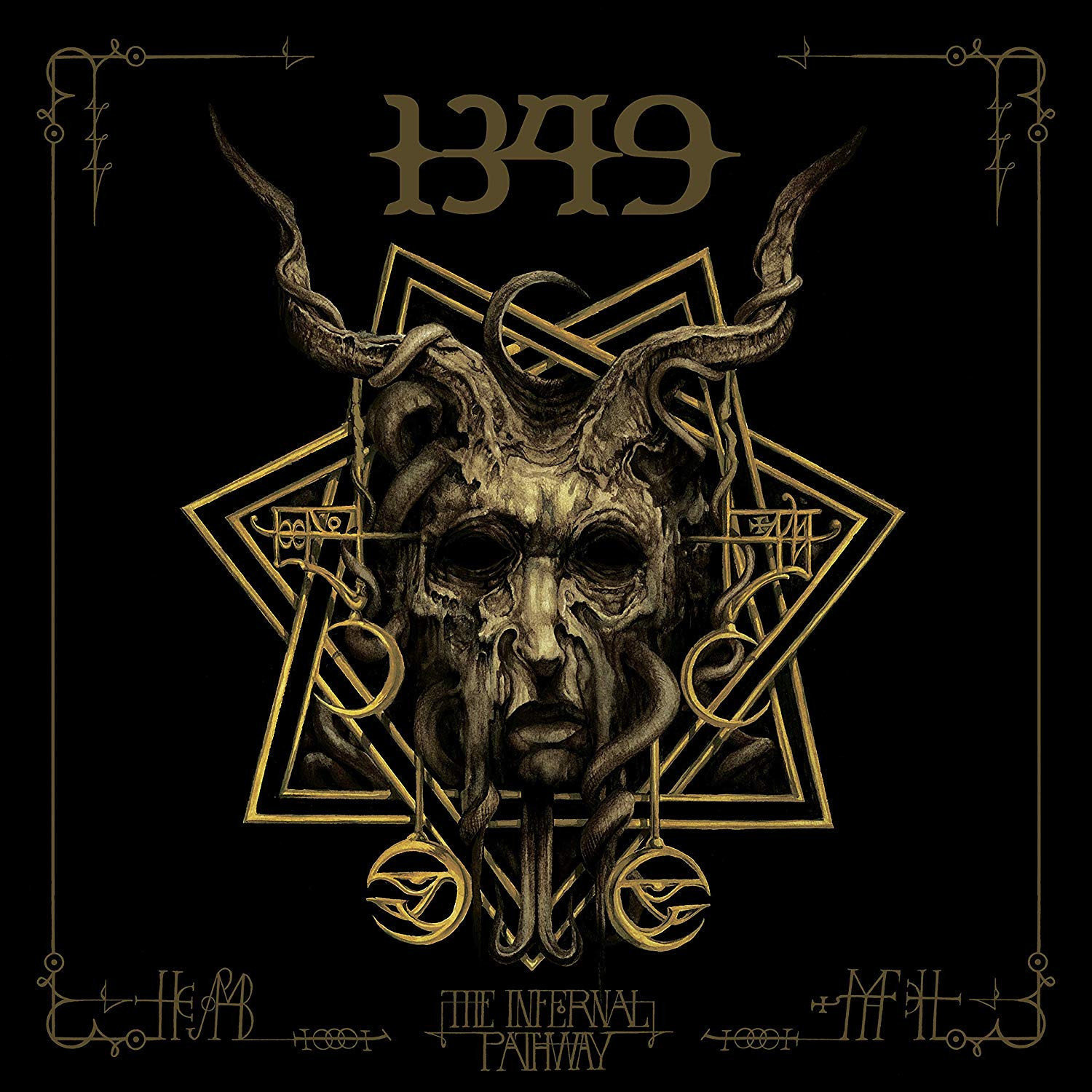 Vinyylilevy 1349 - The Infernal Pathway (Plastic Head Exclusive Sun Yellow Vinyl) (2 LP)
