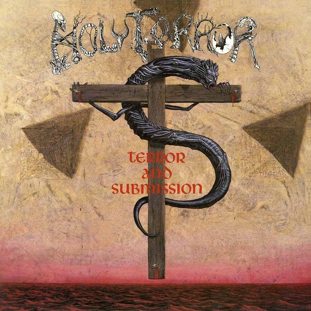 Disco de vinilo Holy Terror - Terror And Submission (Pic Disc) (12" Picture Disc LP)