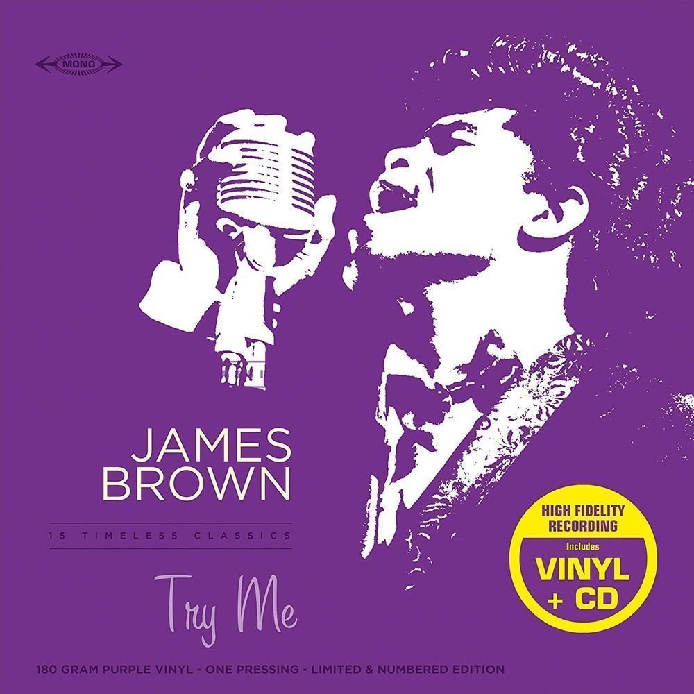 Vinylskiva James Brown - Try Me (Purple Vinyl) (LP + CD)