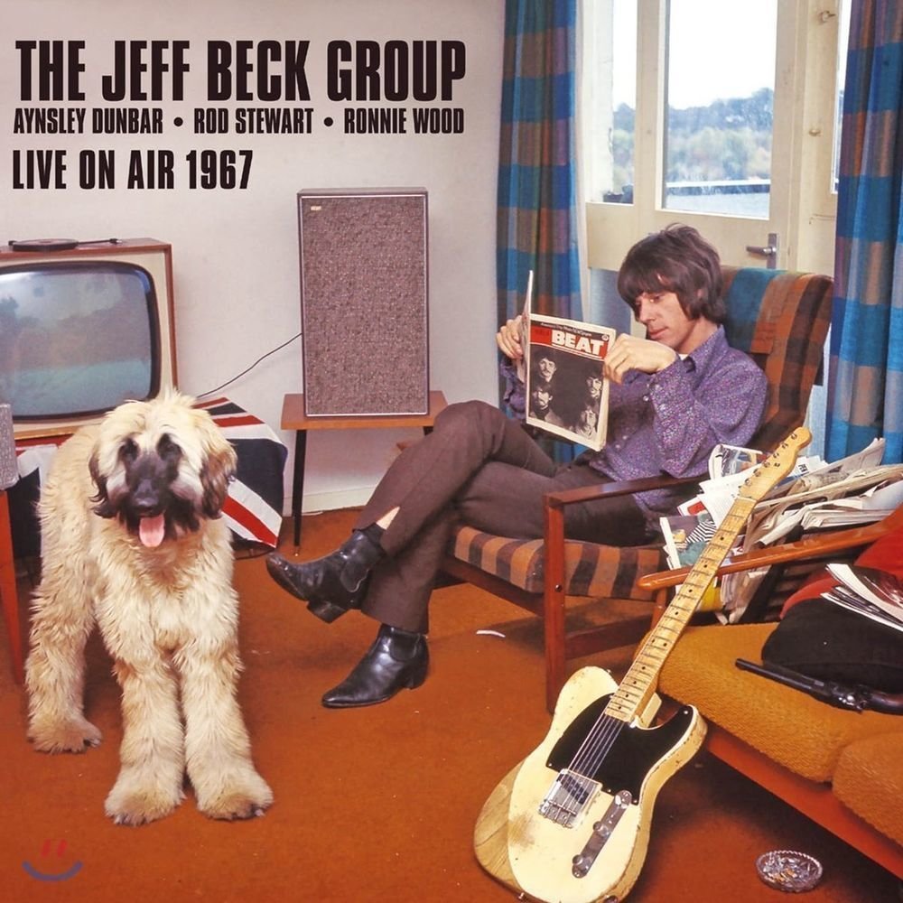 Disco de vinilo Jeff Beck - Live On Air 1967 (Red Coloured) (180g) (LP)