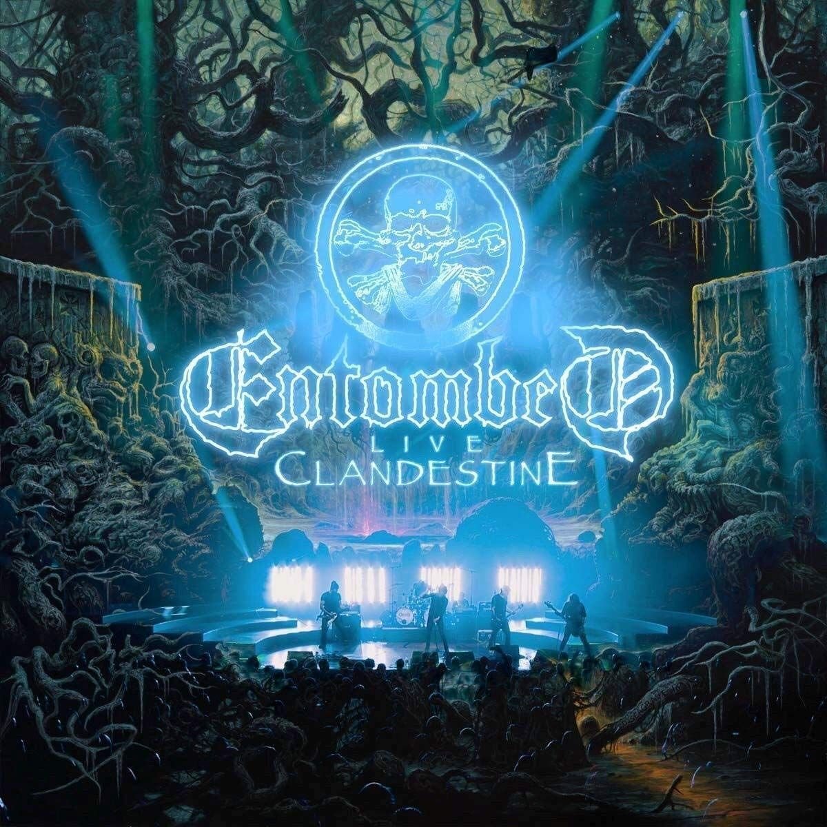 Vinyylilevy Entombed - Clandestine Live (2 LP)
