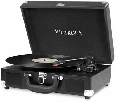 Nešiojamas patefonas Victrola VSC 550BT BLK - 1