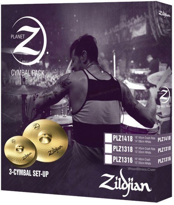 Set de cymbales Zildjian PLZ1316 Planet Set de cymbales