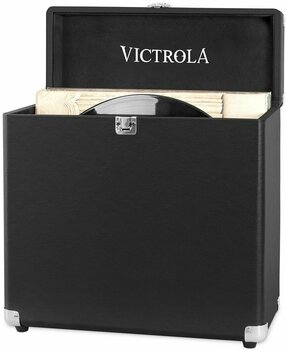 Sac/caisse pour disques LP Victrola VSC 20 BK Valise Sac/caisse pour disques LP - 1