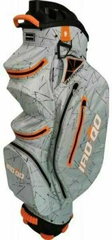Golf Bag Bennington IRO QO 14 Silver Flash/Orange Golf Bag - 1
