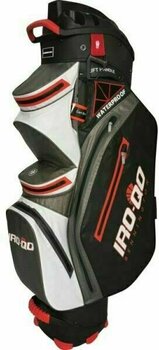Golf Bag Bennington IRO QO 14 Black/White/Gray/Red Golf Bag - 1
