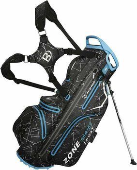 Golf Bag Bennington Zone 14 Black Flash/Cobalt Golf Bag - 1
