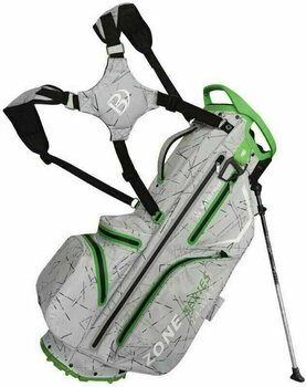Golf torba Stand Bag Bennington Zone 14 Silver Flash/Lime Golf torba Stand Bag - 1