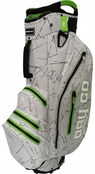 Golf Bag Bennington Dry 14+1 GO Silver Flash/Lime Golf Bag