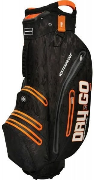 Golf torba Cart Bag Bennington Dry 14+1 GO Black Camo/Orange Golf torba Cart Bag