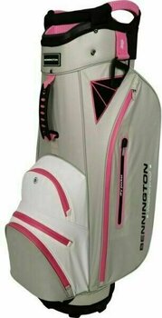 Cart Bag Bennington Dojo 14 Grey/White/Pink Cart Bag - 1