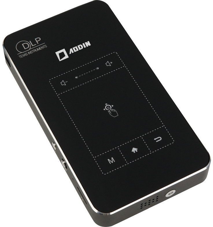 Miniprojector Aodin DLP Mini Pocket Miniprojector