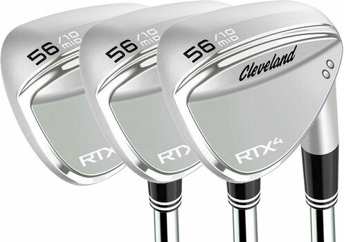 Golfová hole - wedge Cleveland RTX 4 Tour Satin Wedge Right Hand SET - 1