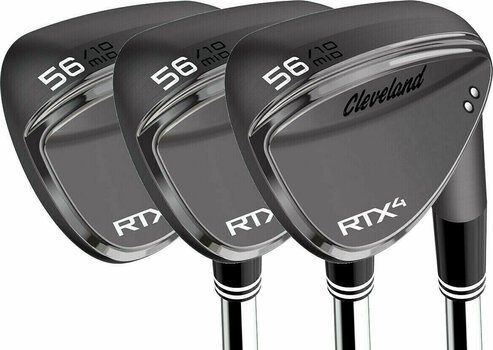 Crosă de golf - wedges Cleveland RTX 4 Black Satin Wedge Right Hand SET Crosă de golf - wedges - 1