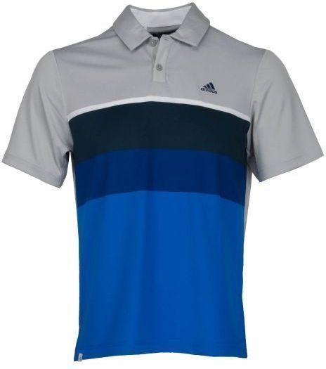 Риза за поло Adidas Climacool Engineered Stripe Po Stn/Wht XL