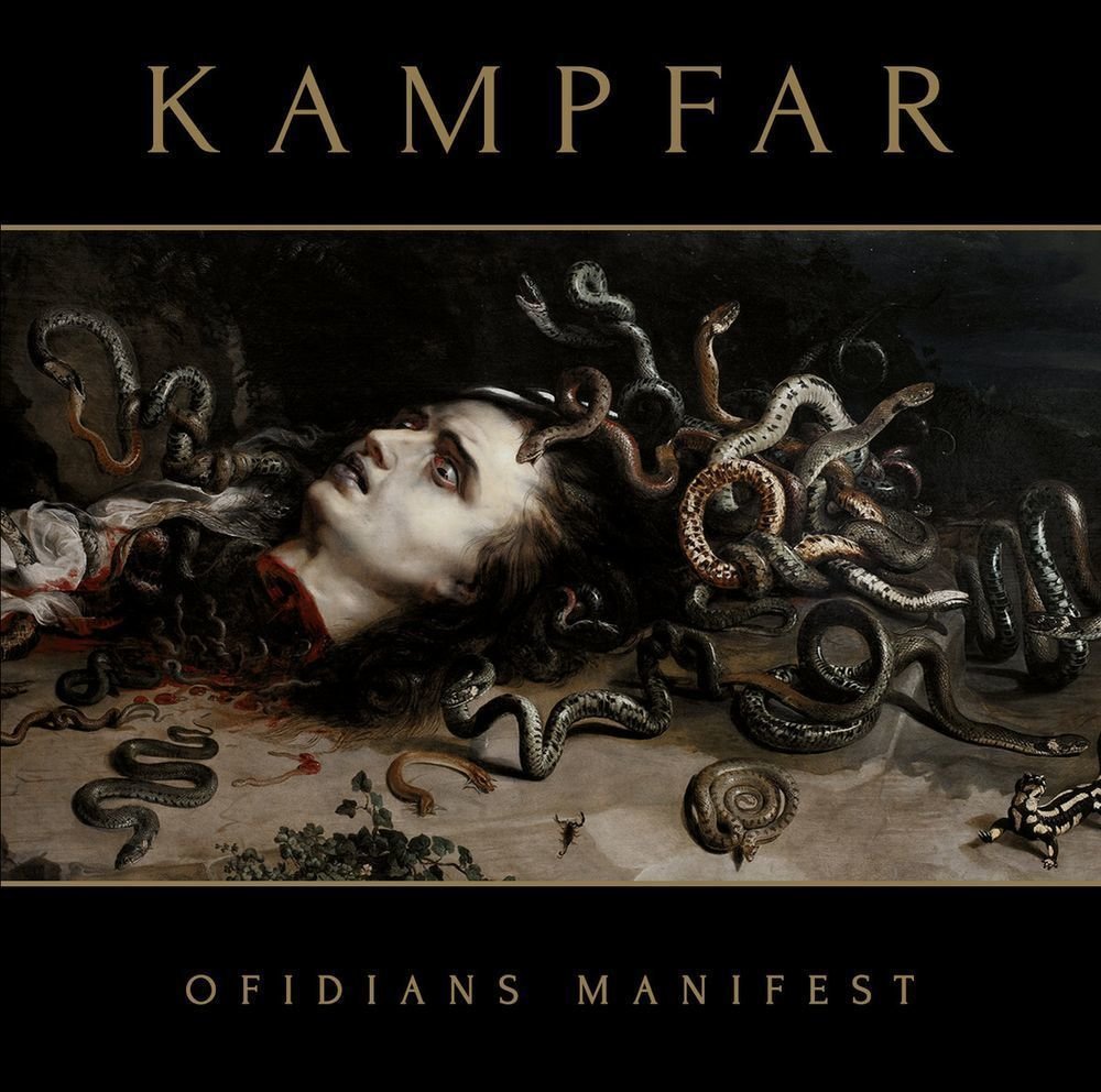 Disco de vinilo Kampfar - Ofidians Manifest (Limited Edition Gold Foil Sleeve) (LP)