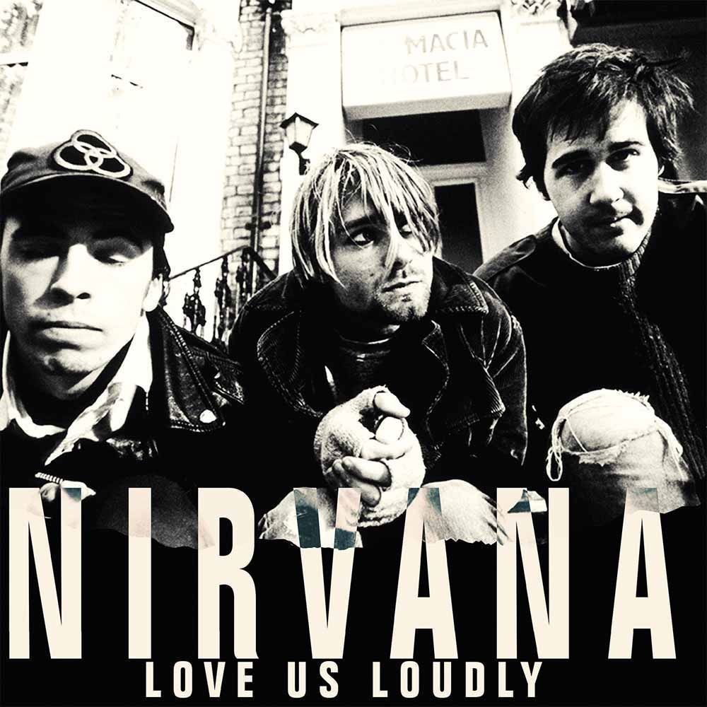 Vinylskiva Nirvana - Love Us Loudly - 1987 & 1991 Broadcasts (2 LP)