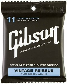 Cordes pour guitares électriques Gibson Vintage Re-Issue 11-50 - 1