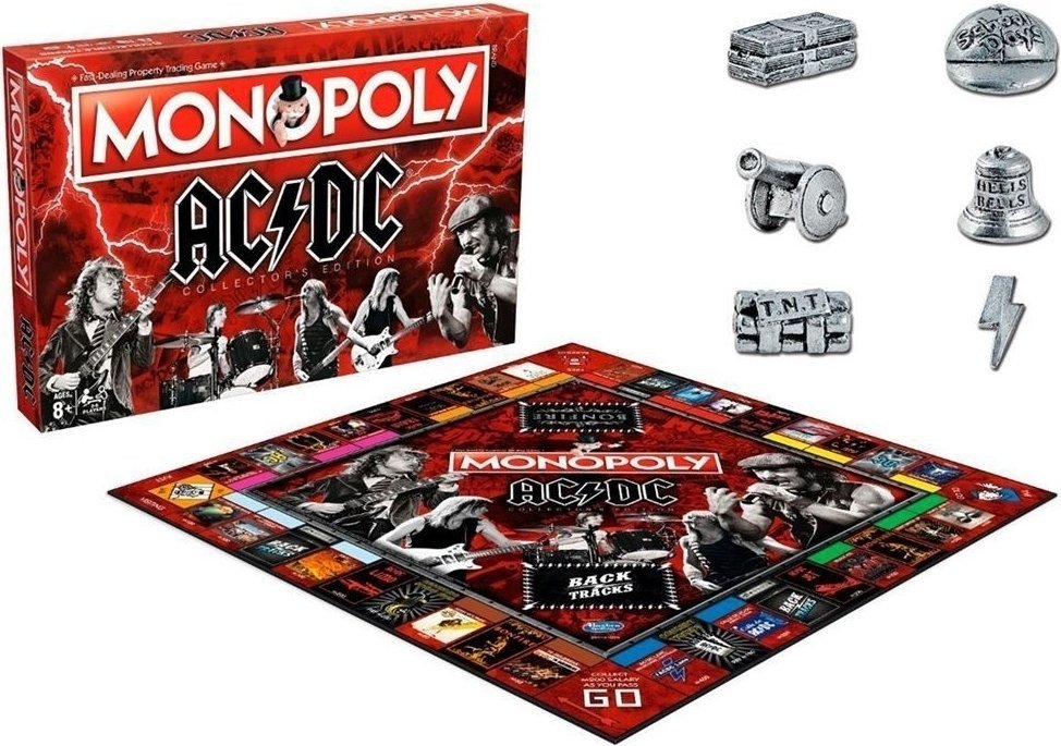 Puzzle a hry AC/DC Monopoly
