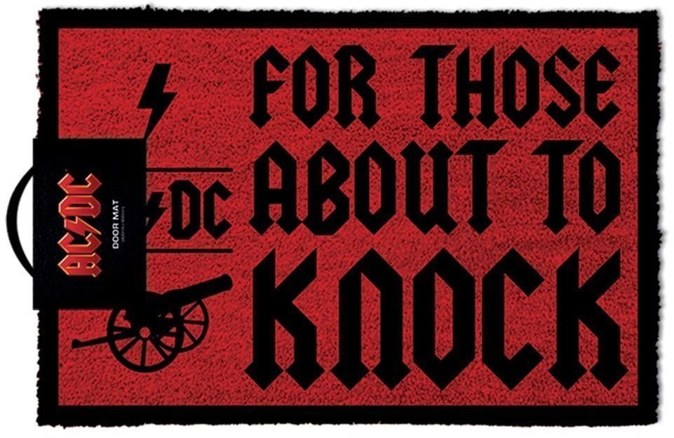 Χαλάκι πόρτας AC/DC Χαλάκι πόρτας For Those About To Knock