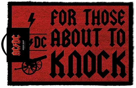 Deurmat AC/DC Deurmat For Those About To Knock - 1