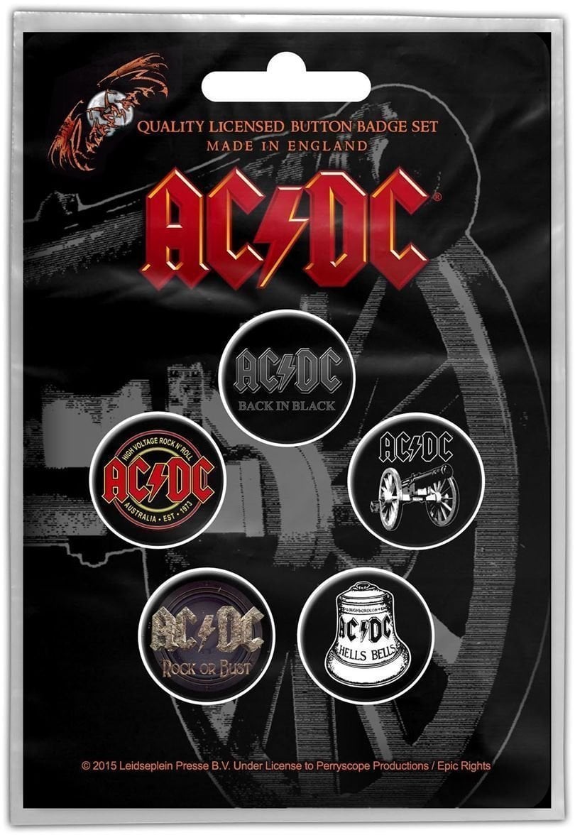 Petice / Insigna AC/DC For Those About To Rock Emblemă