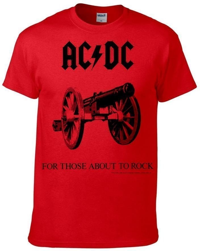 Риза AC/DC Риза For Those About To Rock Red 3 - 4 години