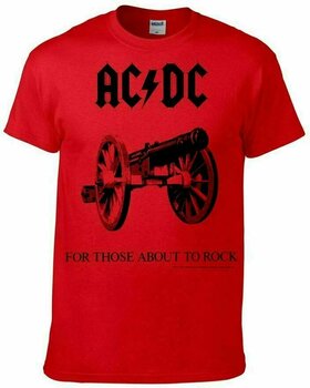 Shirt AC/DC Shirt For Those About To Rock Red 7 - 8 Y - 1