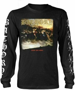 T-Shirt Bathory T-Shirt Blood Fire Death 2 Herren Black S - 1