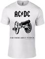 AC/DC For Those About To Rock White M T-särk