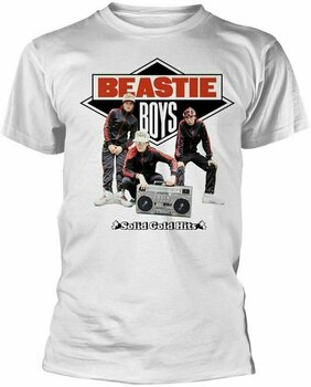 Majica Beastie Boys Majica Solid Gold Hits Moška Bela L - 1