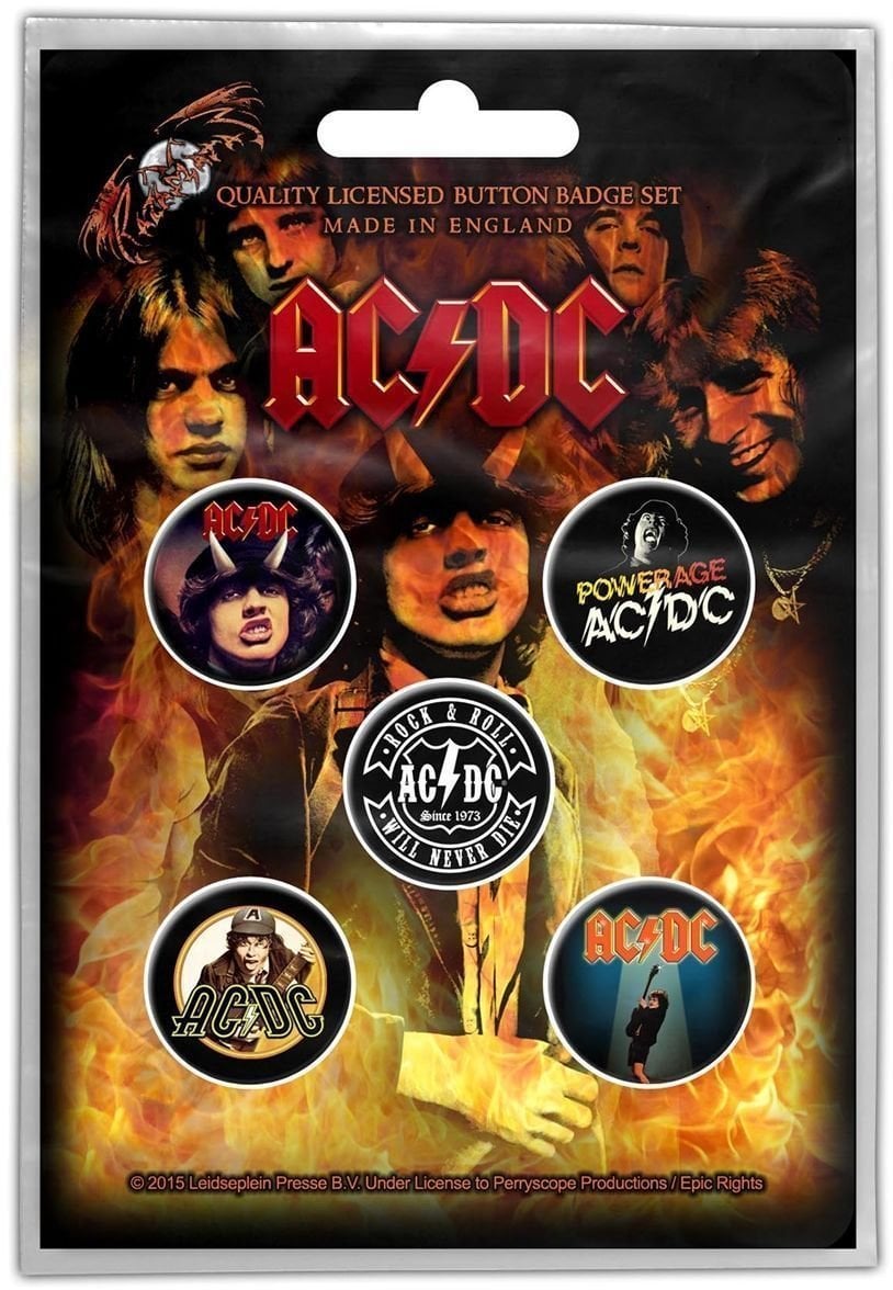 Кръпка / значка AC/DC Highway To Hell Button Значка