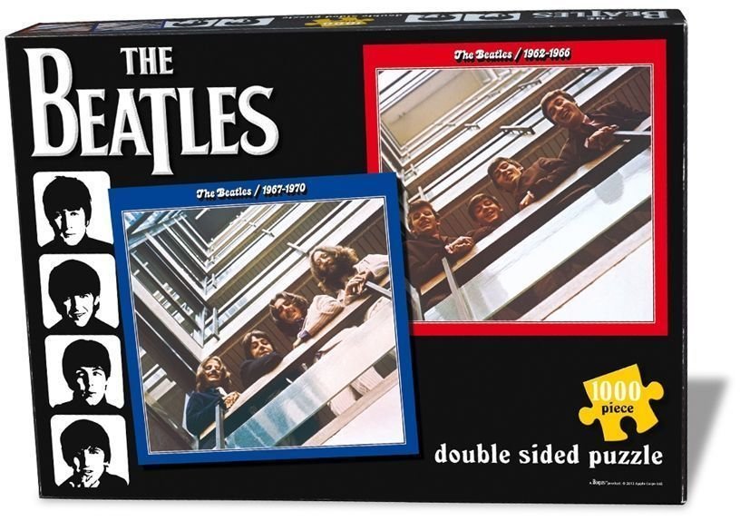 Puzzle und Spiele The Beatles Red & Blue Double Puzzle