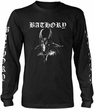 T-Shirt Bathory T-Shirt Goat Long Herren Black S - 1