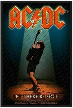 Emblemă, sticker, insignă AC/DC Let There Be Rock Petic cusut - 1
