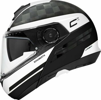 Helm Schuberth C4 Pro Carbon Tempest White M Helm - 1